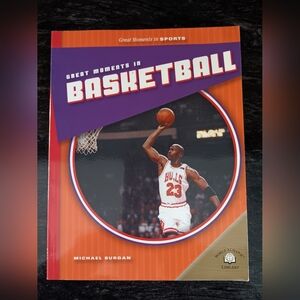 Vintage Great Moments in Basketball Book